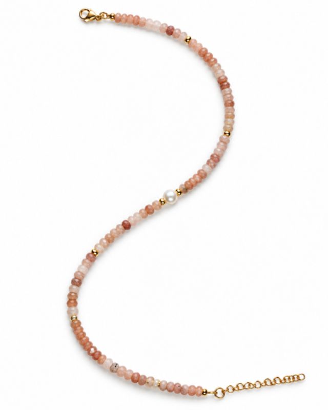 Salmon Riviera Necklace