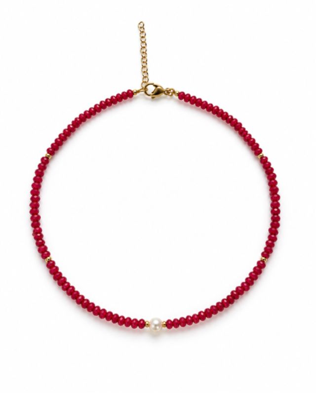 Red Riviera Necklace