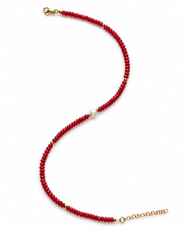 Red Riviera Necklace