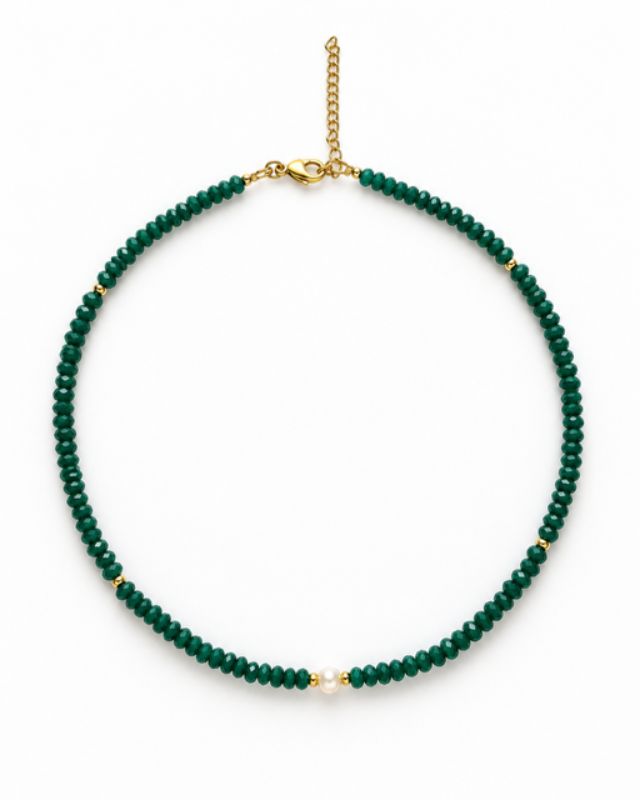 Emerald Green Riviera Necklace