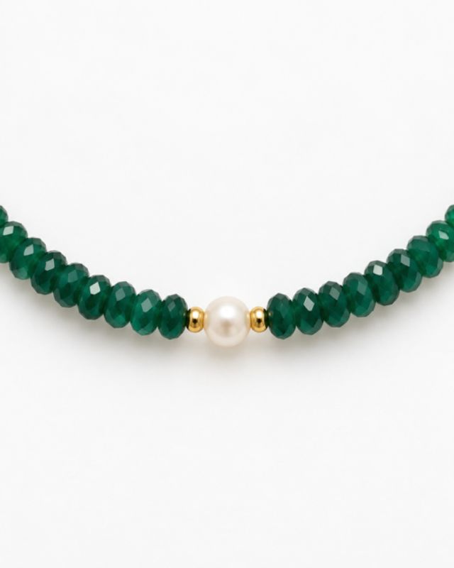 Emerald Green Riviera Necklace