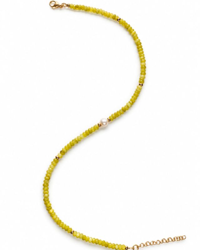Lime Green Riviera Necklace