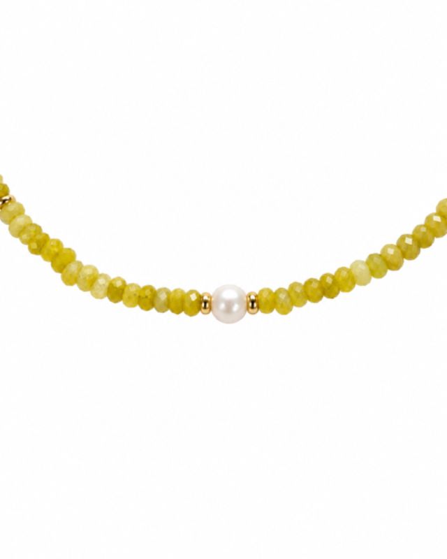 Lime Green Riviera Necklace
