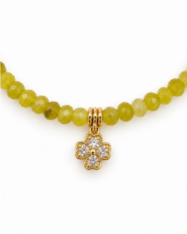 Lime Green Capri Necklace