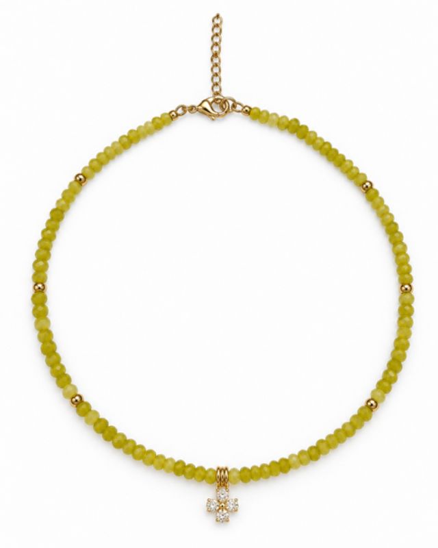 Lime Green Capri Necklace