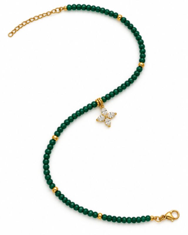 Emerald Green Capri Necklace