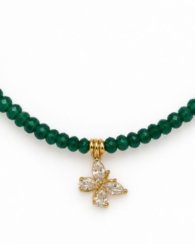 Emerald Green Capri Necklace