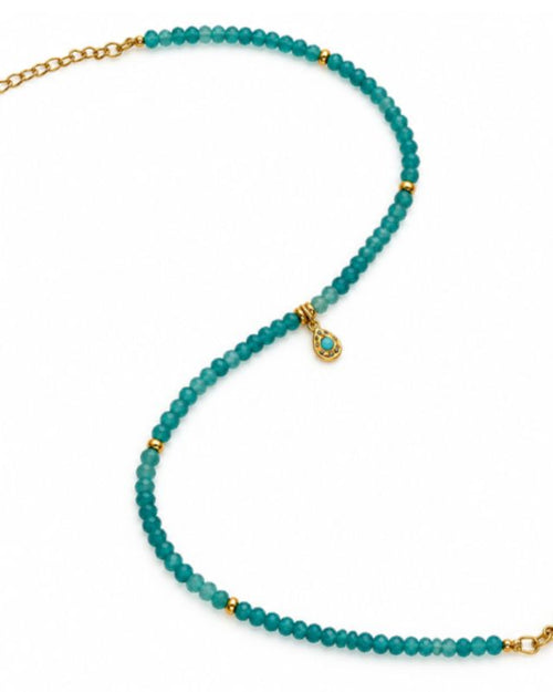 Celeste Blue Capri Necklace
