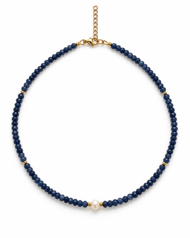 Navy Riviera Necklace