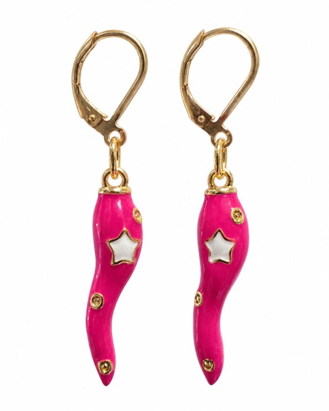 Hot Pink Cornicello