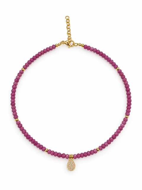 Pink Capri Necklace