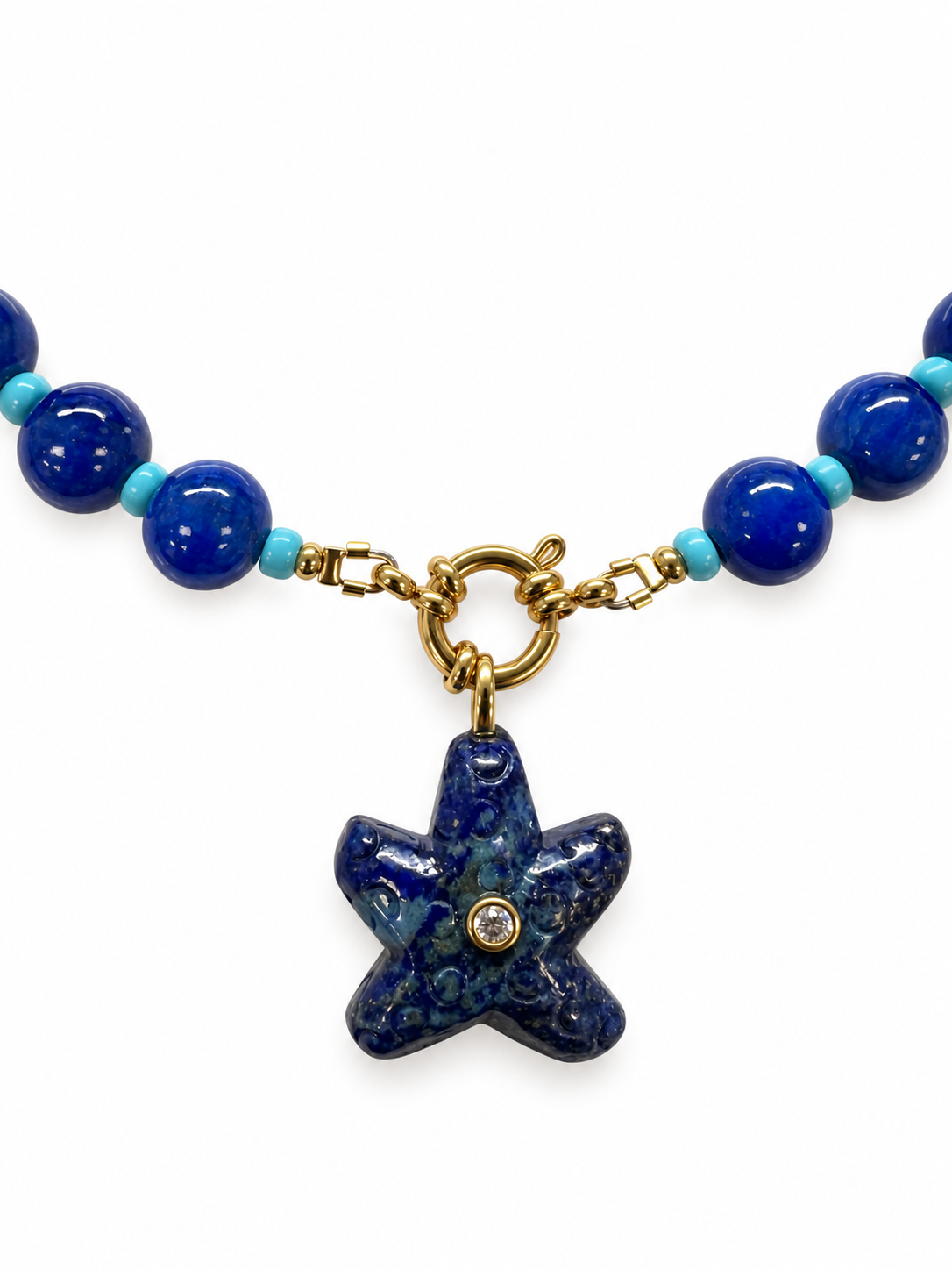 Navy Blue Star Fish