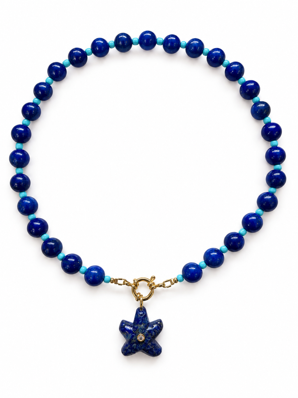 Navy Blue Star Fish